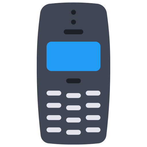 telefon komórkowy Juicy Fish Flat ikona