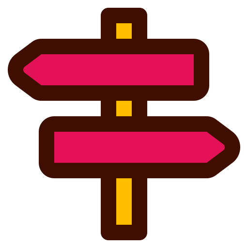 señal de tráfico Generic color lineal-color icono