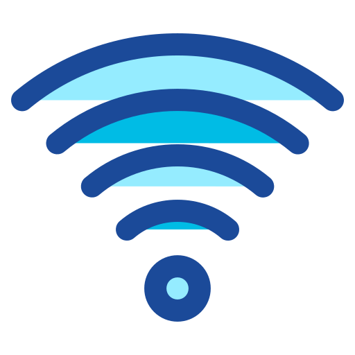 conexión wifi Generic color lineal-color icono