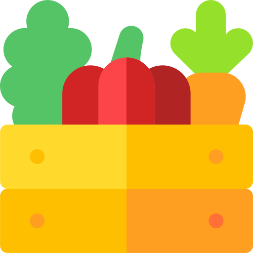 verduras Basic Rounded Flat icono