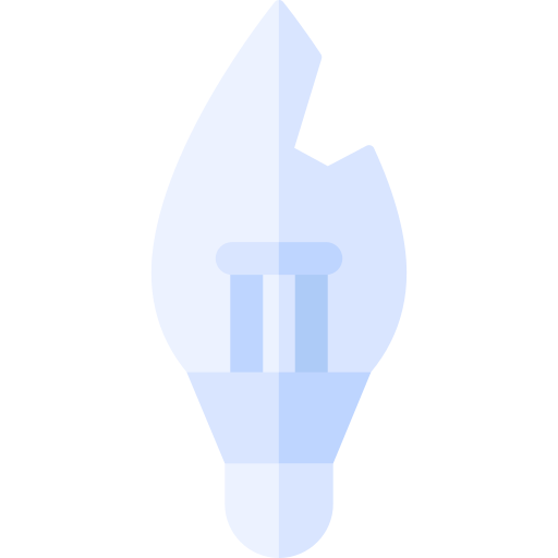 vidrio roto Basic Rounded Flat icono