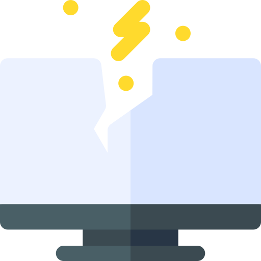 전자 폐기물 Basic Rounded Flat icon