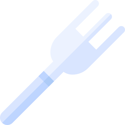 Fork Basic Rounded Flat icon