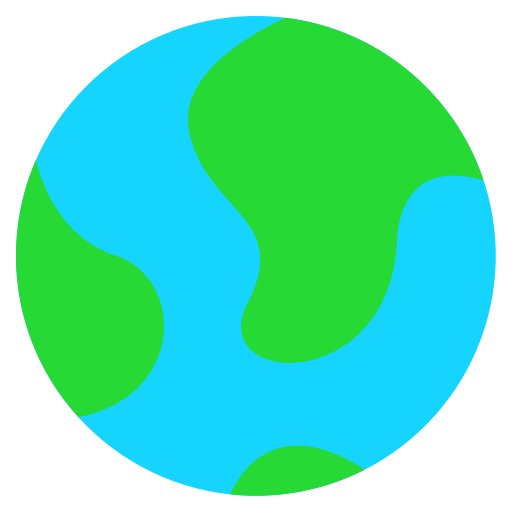google earth Generic color fill ikona