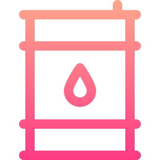 석유 Basic Gradient Lineal color icon