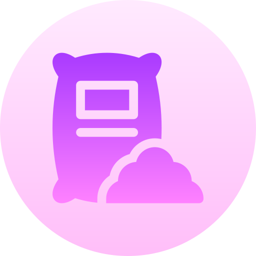 セメント Basic Gradient Circular icon