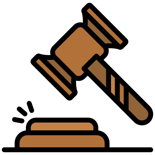 Судебный молоток Generic color lineal-color иконка