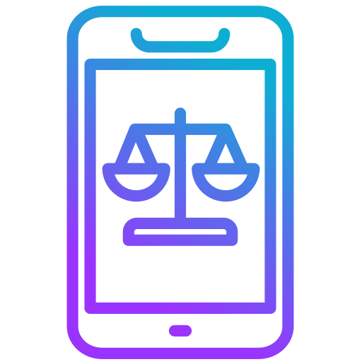 Legal Services Generic gradient outline icon