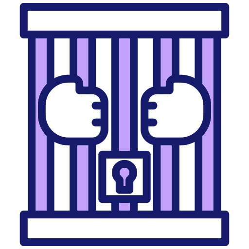 prison Generic gradient lineal-color Icône