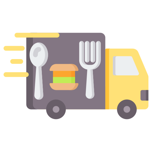 Food Delivery Generic color fill icon