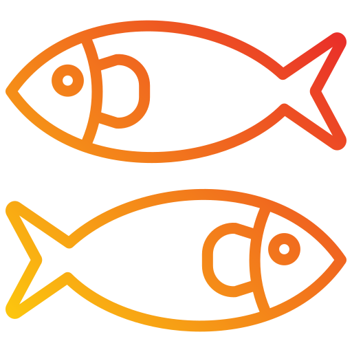 Рыбы Generic gradient outline иконка