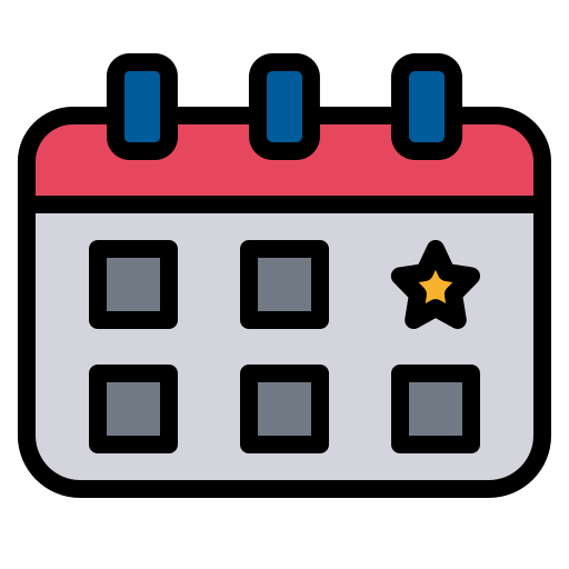 Event Generic color lineal-color icon