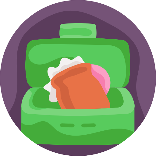 Lunch box Generic color fill icon
