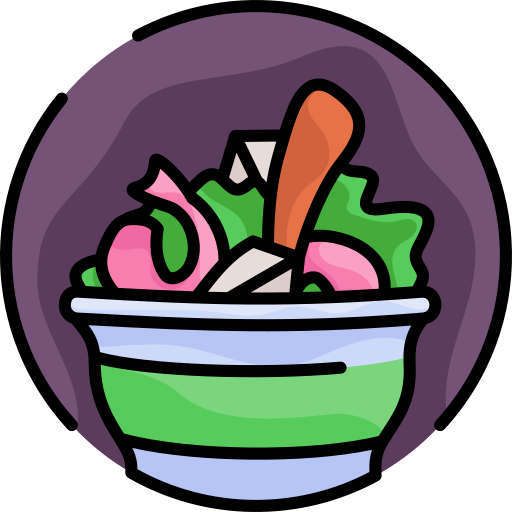 Salad Generic color lineal-color icon