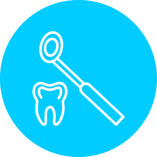 dentalspiegel Generic color fill icon