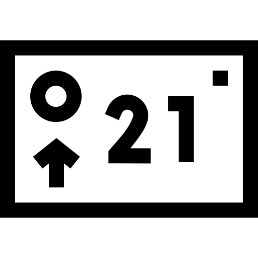 Temperature Basic Straight Lineal icon