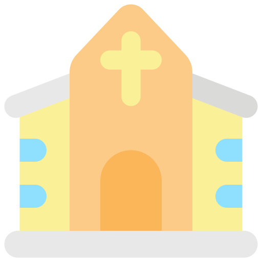 교회에 Generic color fill icon