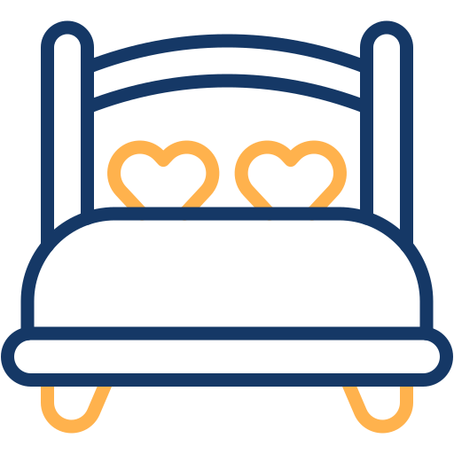 cama Generic color outline icono