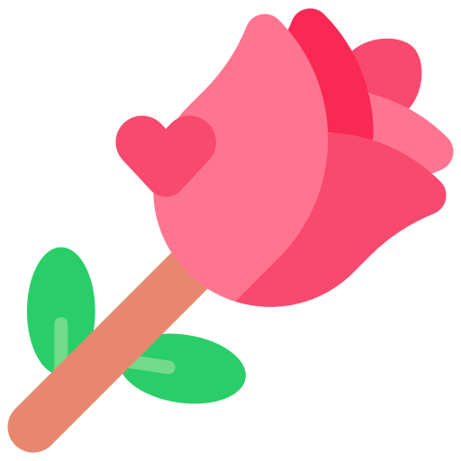 薔薇 Generic color fill icon
