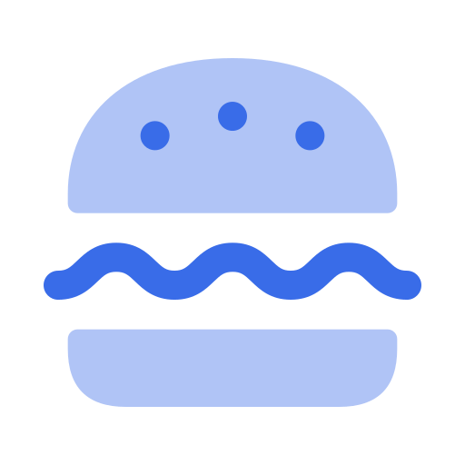 hamburguesa Generic color fill icono