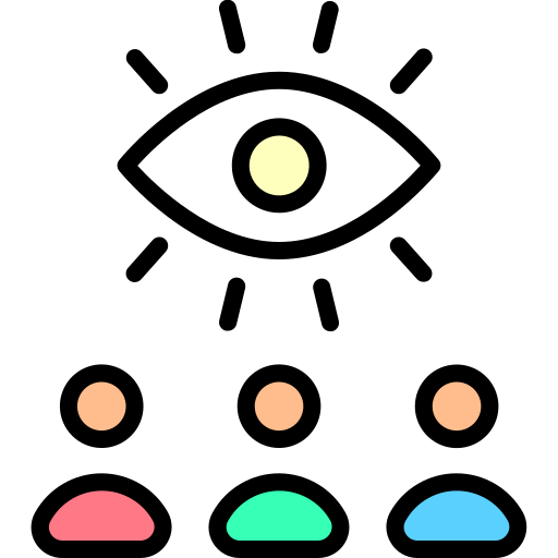 espectador Generic color lineal-color icono