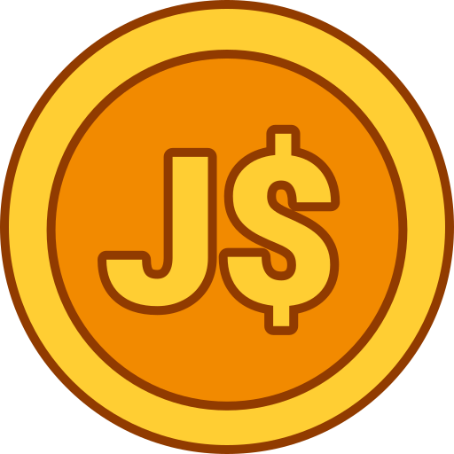 Ямайский доллар Generic color lineal-color иконка