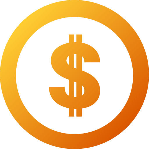 Dollar Generic gradient fill icon