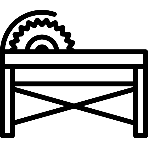 sierra srip Lineal icono