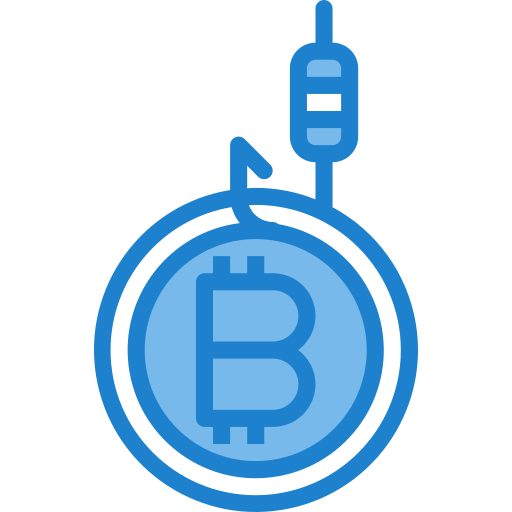 bitcoin itim2101 Blue icon