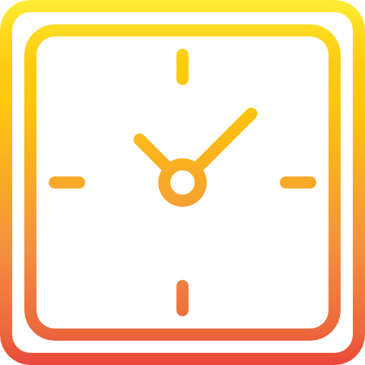 시계 srip Gradient icon