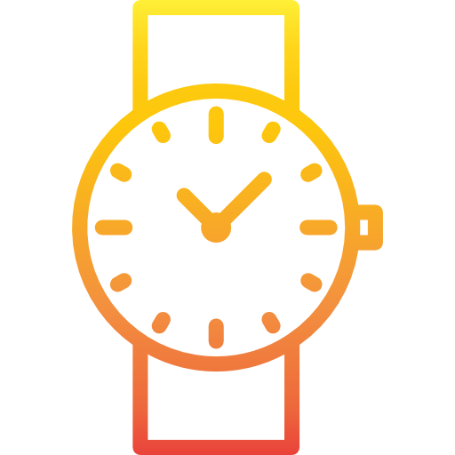orologio da polso srip Gradient icona