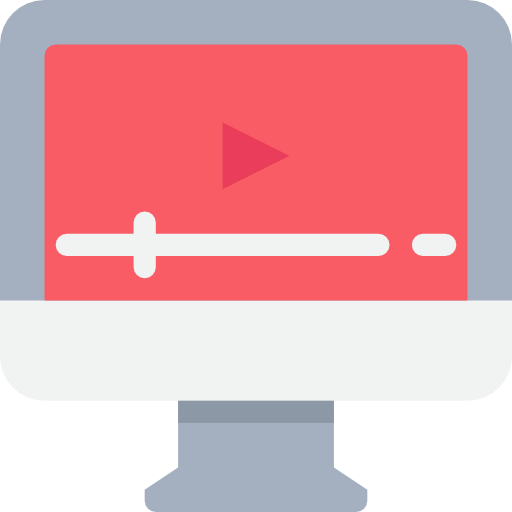 Video marketing Justicon Flat icon