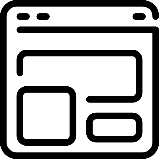 web Justicon Lineal icono
