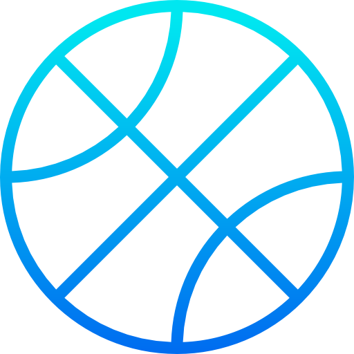 basketball srip Gradient icon