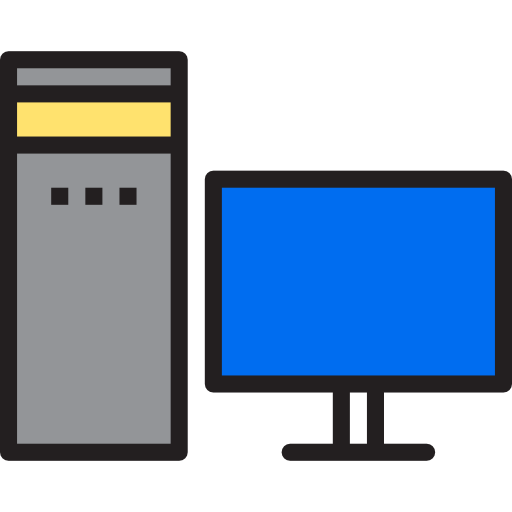 Desktop srip Lineal Color icon