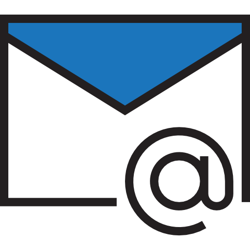 郵便 srip Lineal Color icon