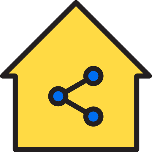 Network srip Lineal Color icon