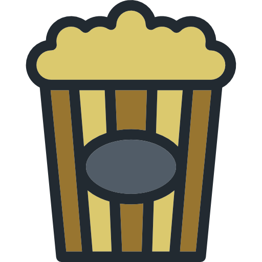 Popcorn Octopocto Lineal Color icon