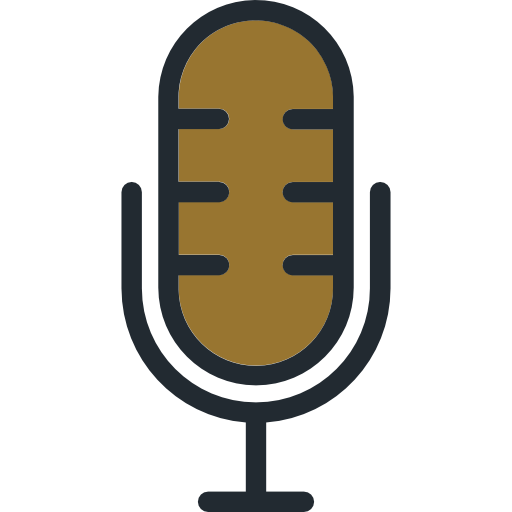 Microphone Octopocto Lineal Color icon