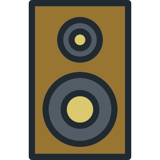 Speaker Octopocto Lineal Color icon