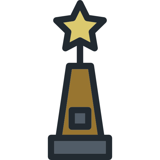 Award Octopocto Lineal Color icon