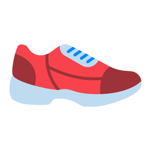 zapatos Generic color fill icono