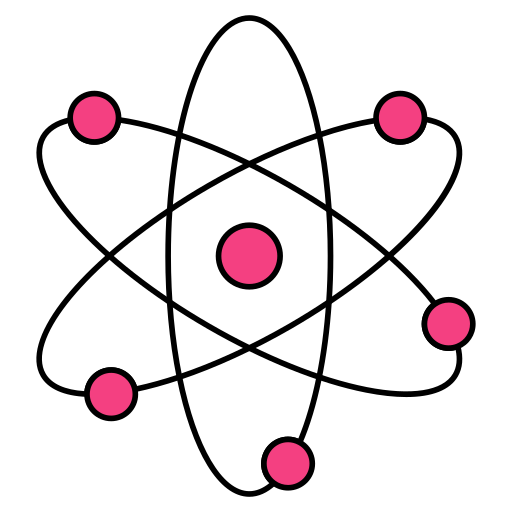 atom Generic color lineal-color ikona