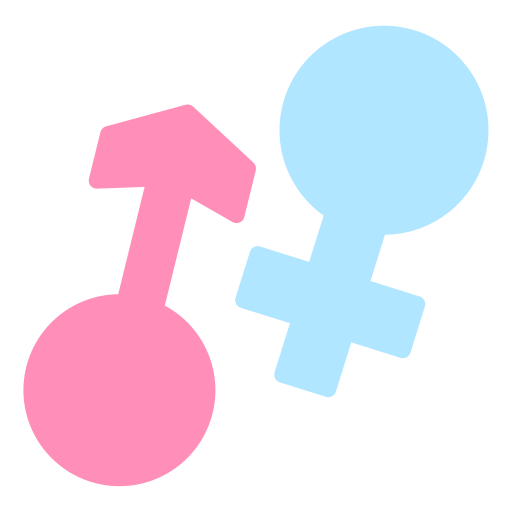 Gender Generic color fill icon