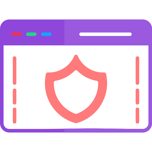 웹 보안 Generic color fill icon