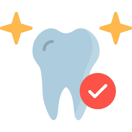 zdrowy ząb Generic color fill ikona