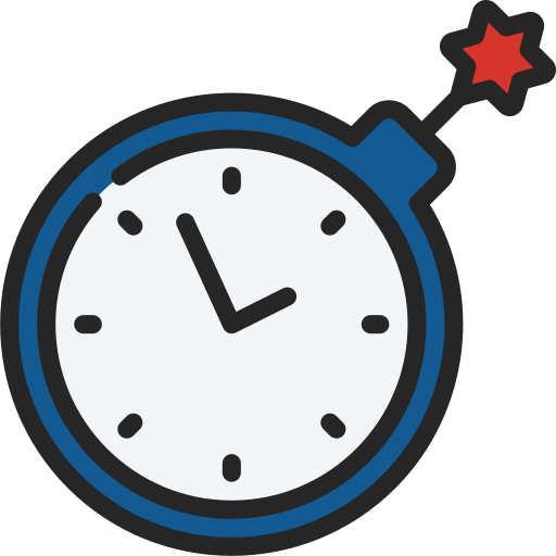 Time bomb Juicy Fish Soft-fill icon