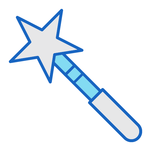 Magic wands Generic color lineal-color icon
