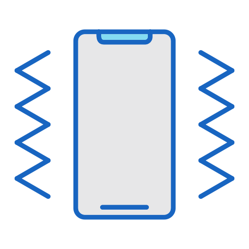 電話機の振動 Generic color lineal-color icon