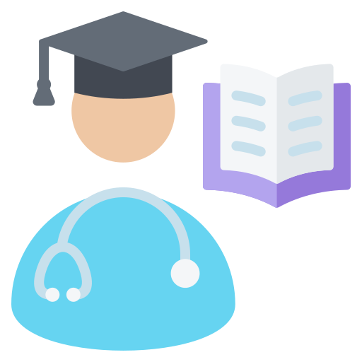 Student Generic color fill icon